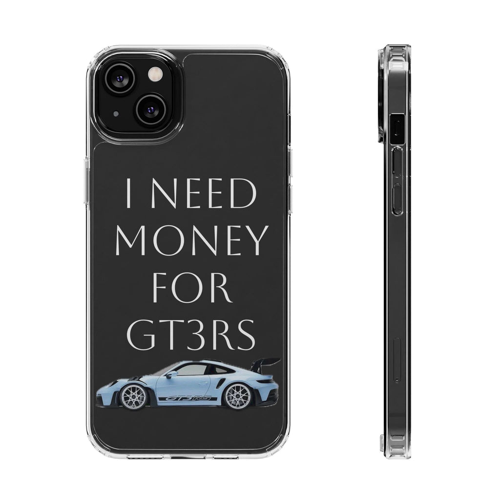Clear Case - I Need Money for GT3RS
