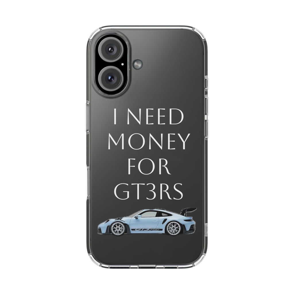 Clear Case - I Need Money for GT3RS